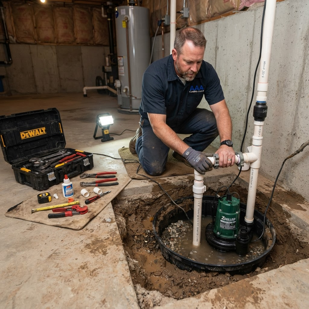 Sump Pump Installation in Chadron NE